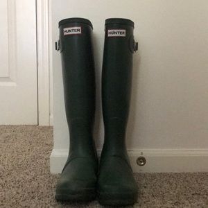 Authentic Green Hunter Boots